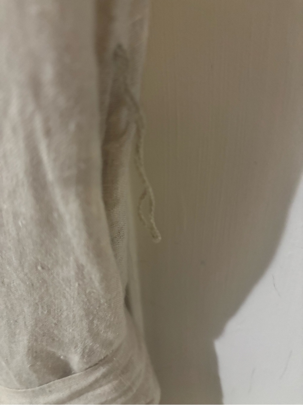 J. Crew Sleeveless Tie-Waist Linen Midi Dress - Cream - Picture 8 of 8